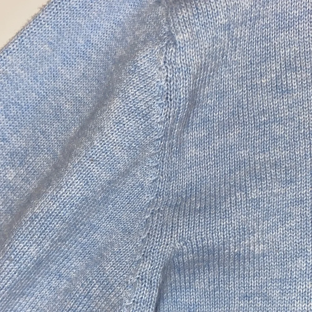 The Children's Place Pale Blue V-Neck Knit Sweater